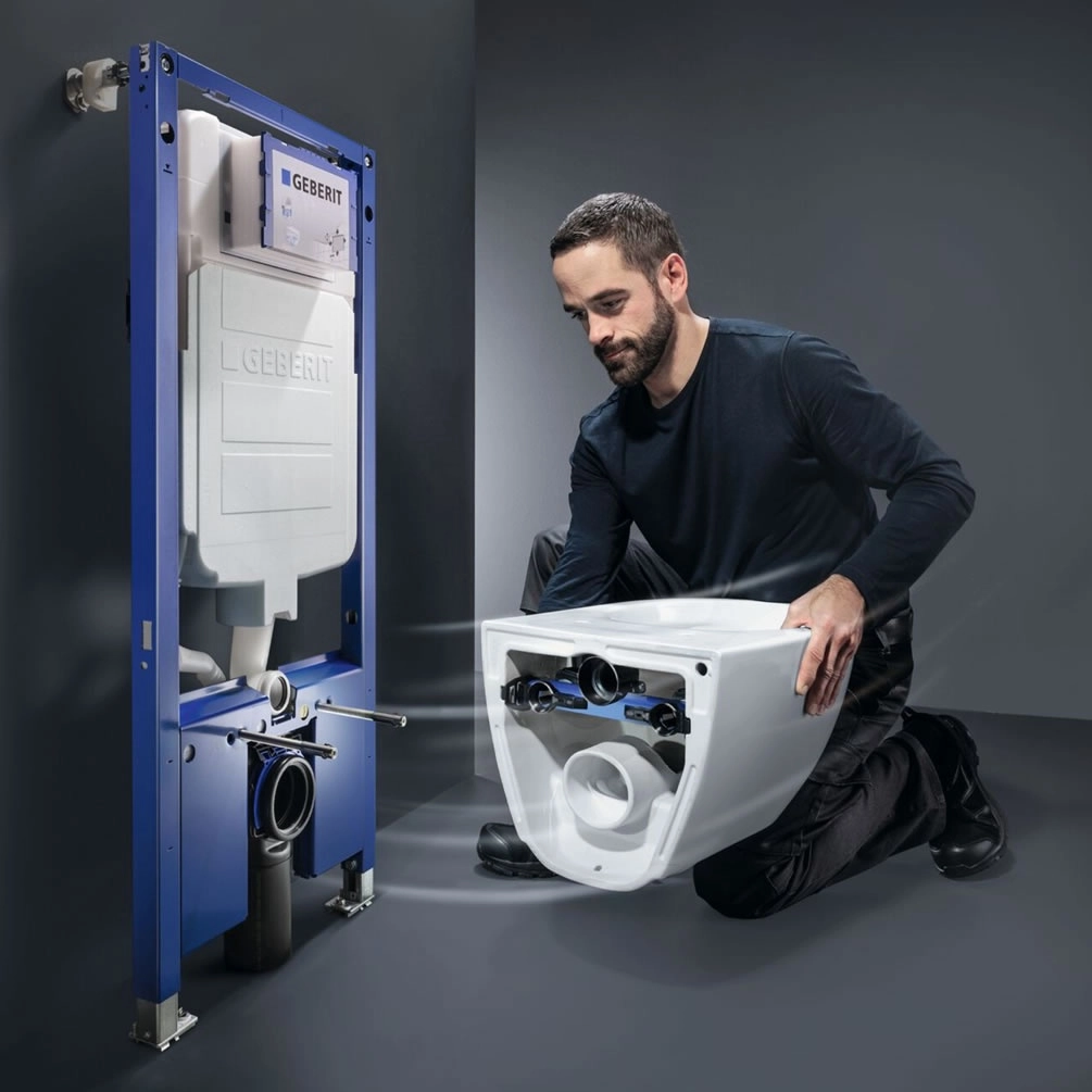 Geberit Duofix Sigma 1140mm Reduced Depth Wall-Hung Toilet Frame 6