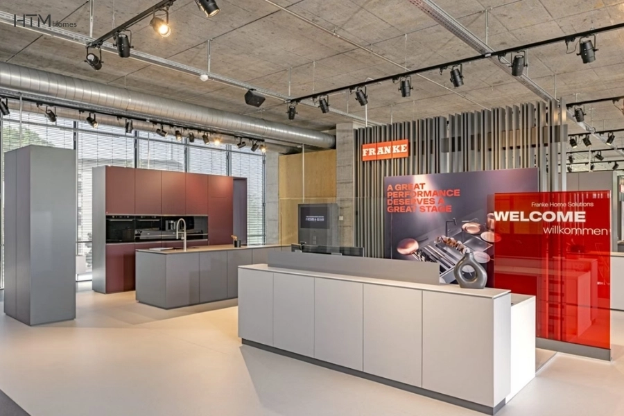 Showroom thiết bị Franke tại Aarburg