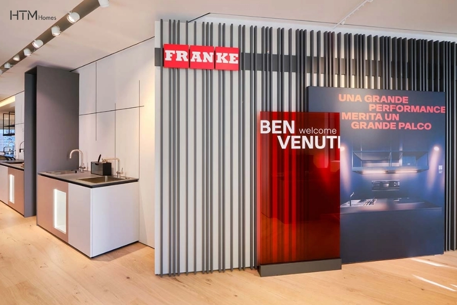 Showroom flagship store thiết bị Franke tại Milan - Ý