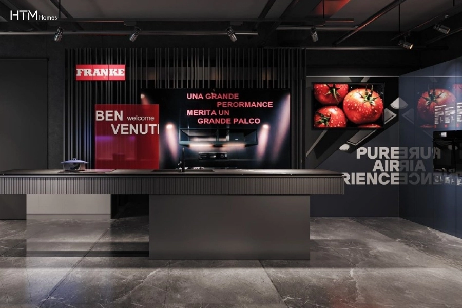 Showroom thiết bị Franke tại trung tâm thành phố Hà Nội