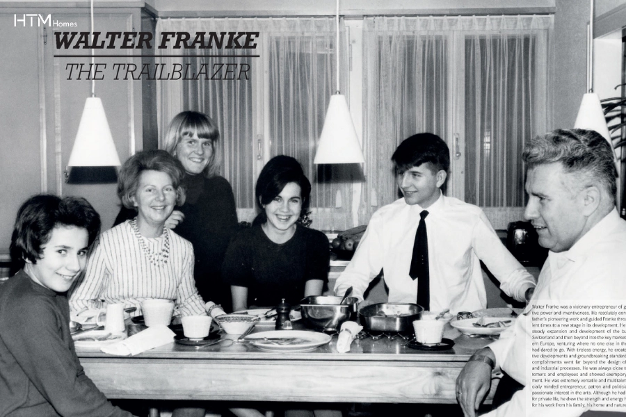 Walter Franke cùng gia đình – thế hệ lãnh đạo tiếp tục phát triển văn hóa doanh nghiệp Franke.