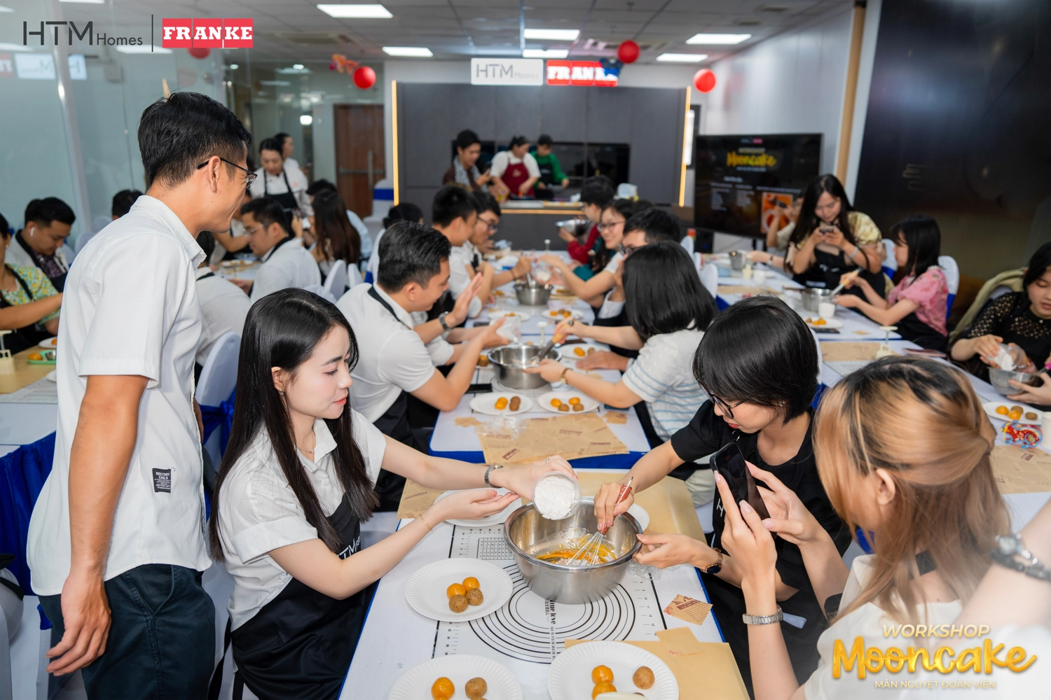 Toàn cảnh workshop tại showroom HTM Homes