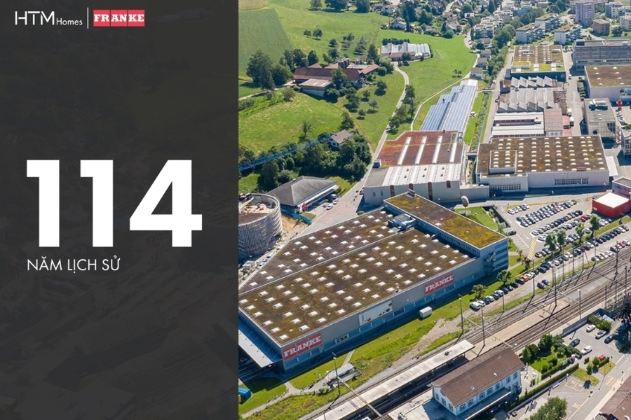 Franke thương hiệu 110 năm tuổi được tin chọn trên toàn thế giới